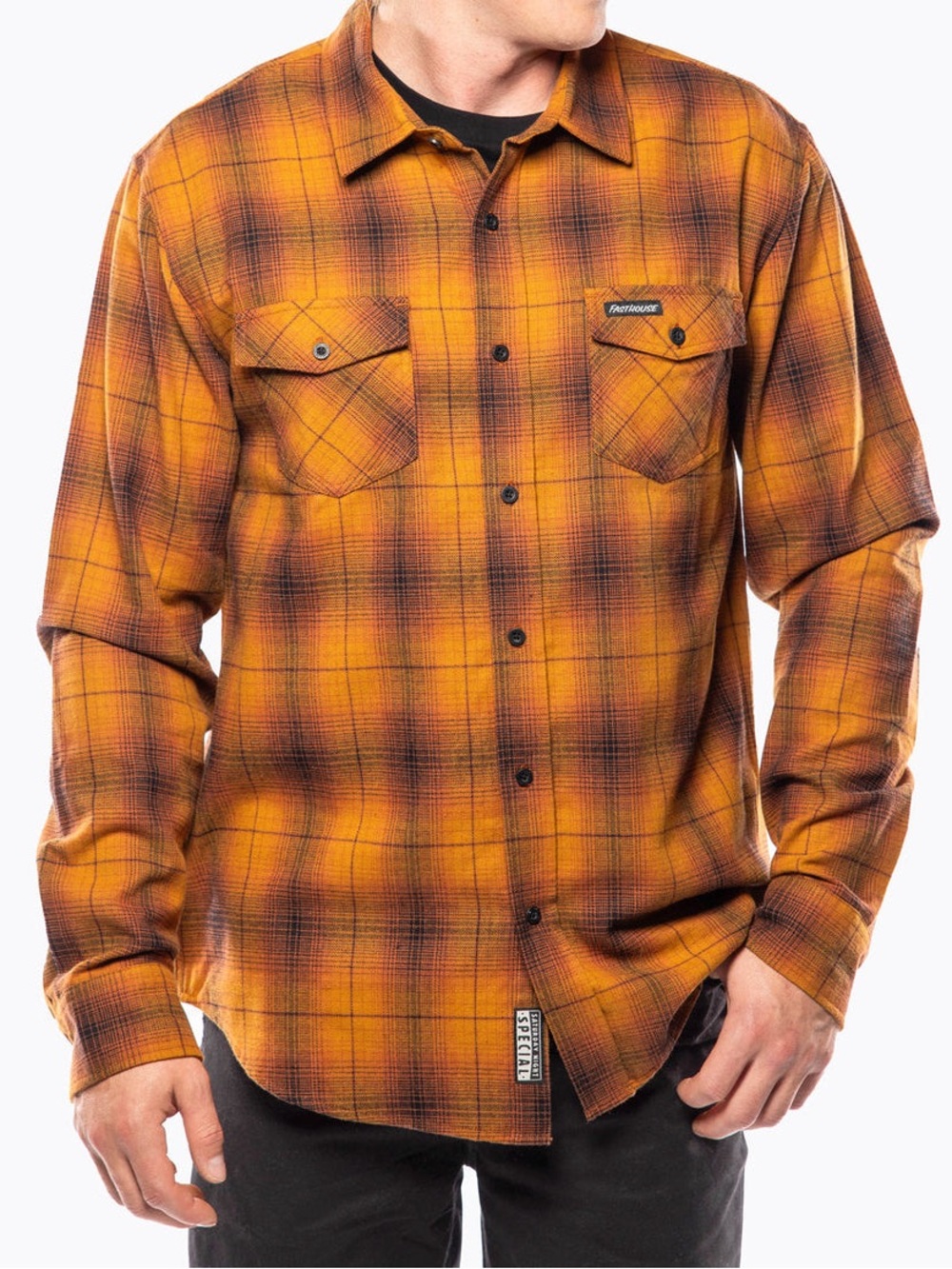 Fasthouse Saturday Night Special Flannel Shirt NWT